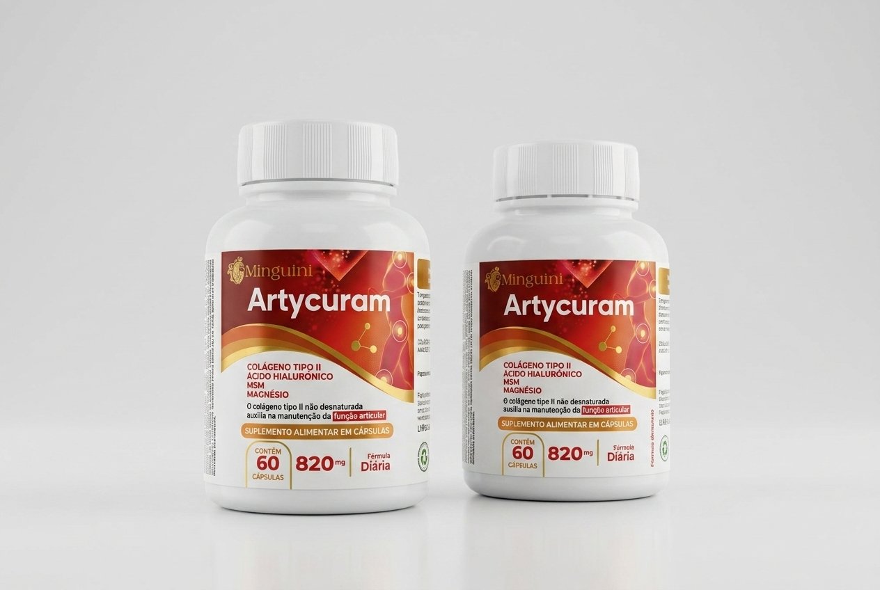 2 frascos de Artycuram - 4 meses de tratamento